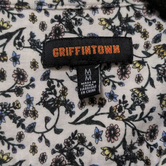 Griffintown Floral Linen Blend Button Down - Picture 2 of 7